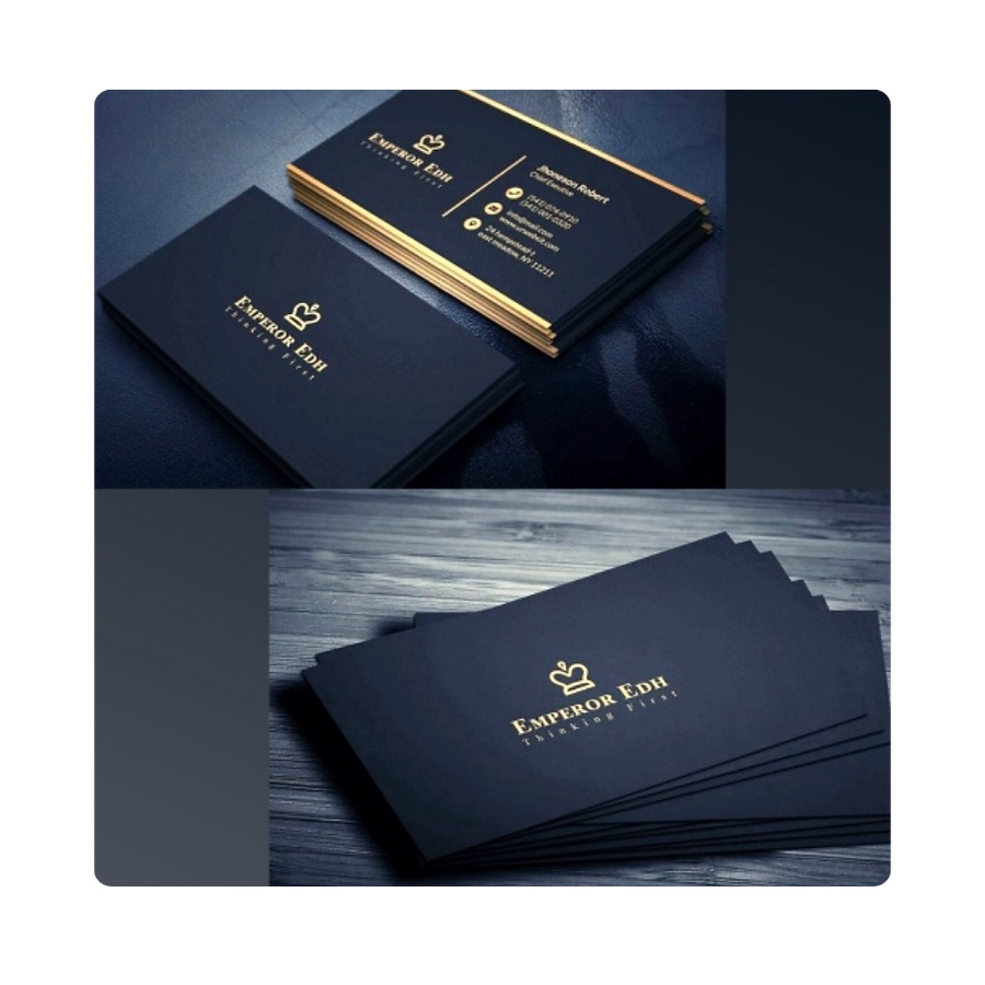 Branded business stationery and business card suite